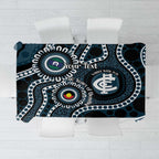 Carlton NAIDOC Week 2026 Personalised Tablecloth 50 Years of Deadly Aboriginal Art