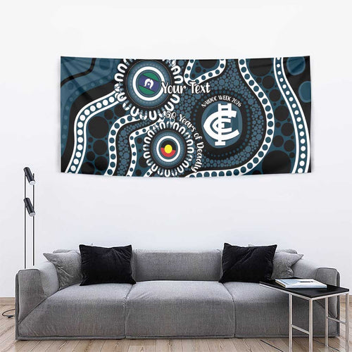 Carlton NAIDOC Week 2026 Personalised Tapestry 50 Years of Deadly Aboriginal Art