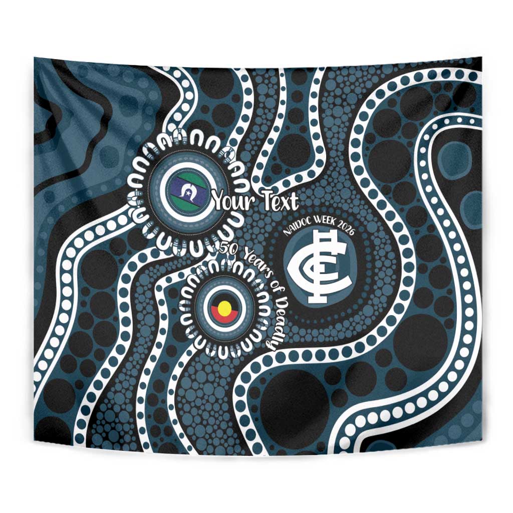 Carlton NAIDOC Week 2026 Personalised Tapestry 50 Years of Deadly Aboriginal Art