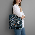 Carlton NAIDOC Week 2026 Personalised Tote Bag 50 Years of Deadly Aboriginal Art