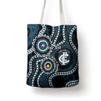 Carlton NAIDOC Week 2026 Personalised Tote Bag 50 Years of Deadly Aboriginal Art