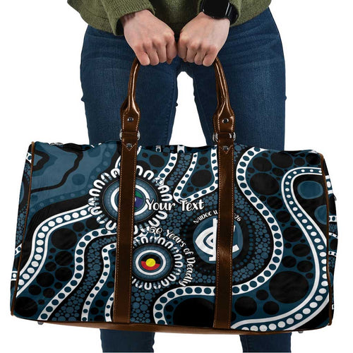 Carlton NAIDOC Week 2026 Personalised Travel Bag 50 Years of Deadly Aboriginal Art