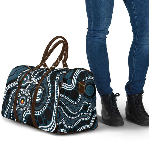 Carlton NAIDOC Week 2026 Personalised Travel Bag 50 Years of Deadly Aboriginal Art