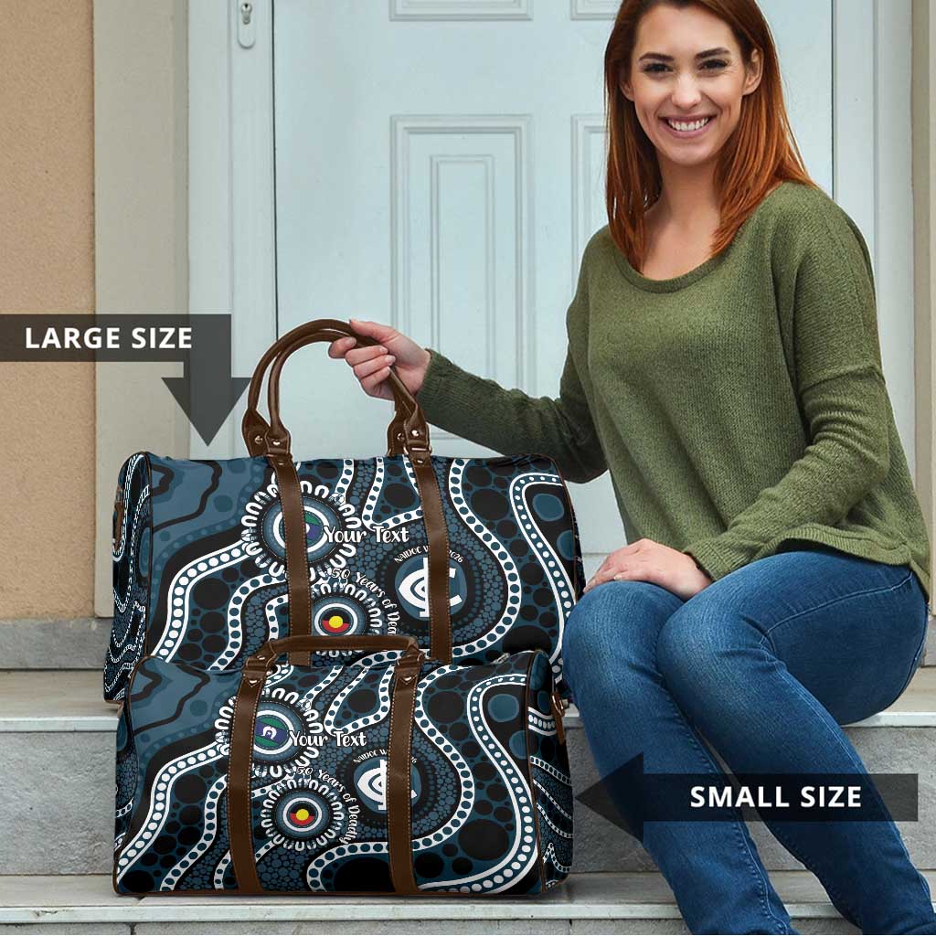 Carlton NAIDOC Week 2026 Personalised Travel Bag 50 Years of Deadly Aboriginal Art
