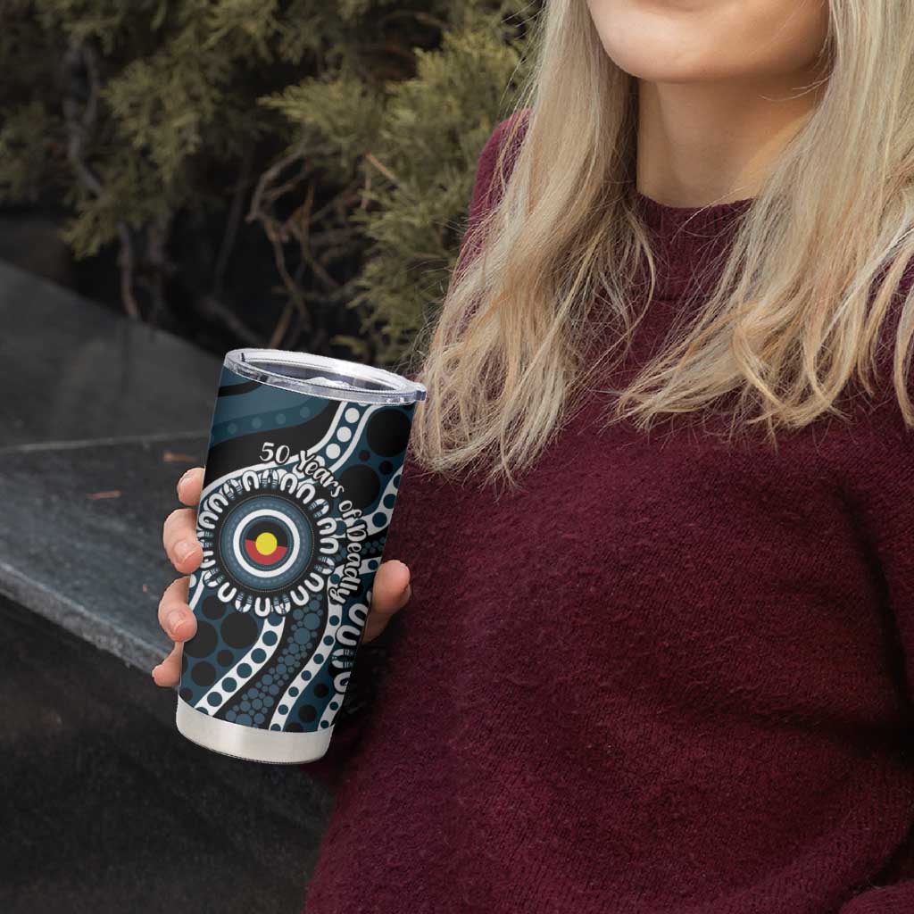 Carlton NAIDOC Week 2026 Personalised Tumbler Cup 50 Years of Deadly Aboriginal Art