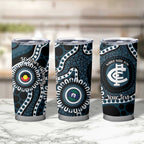 Carlton NAIDOC Week 2026 Personalised Tumbler Cup 50 Years of Deadly Aboriginal Art