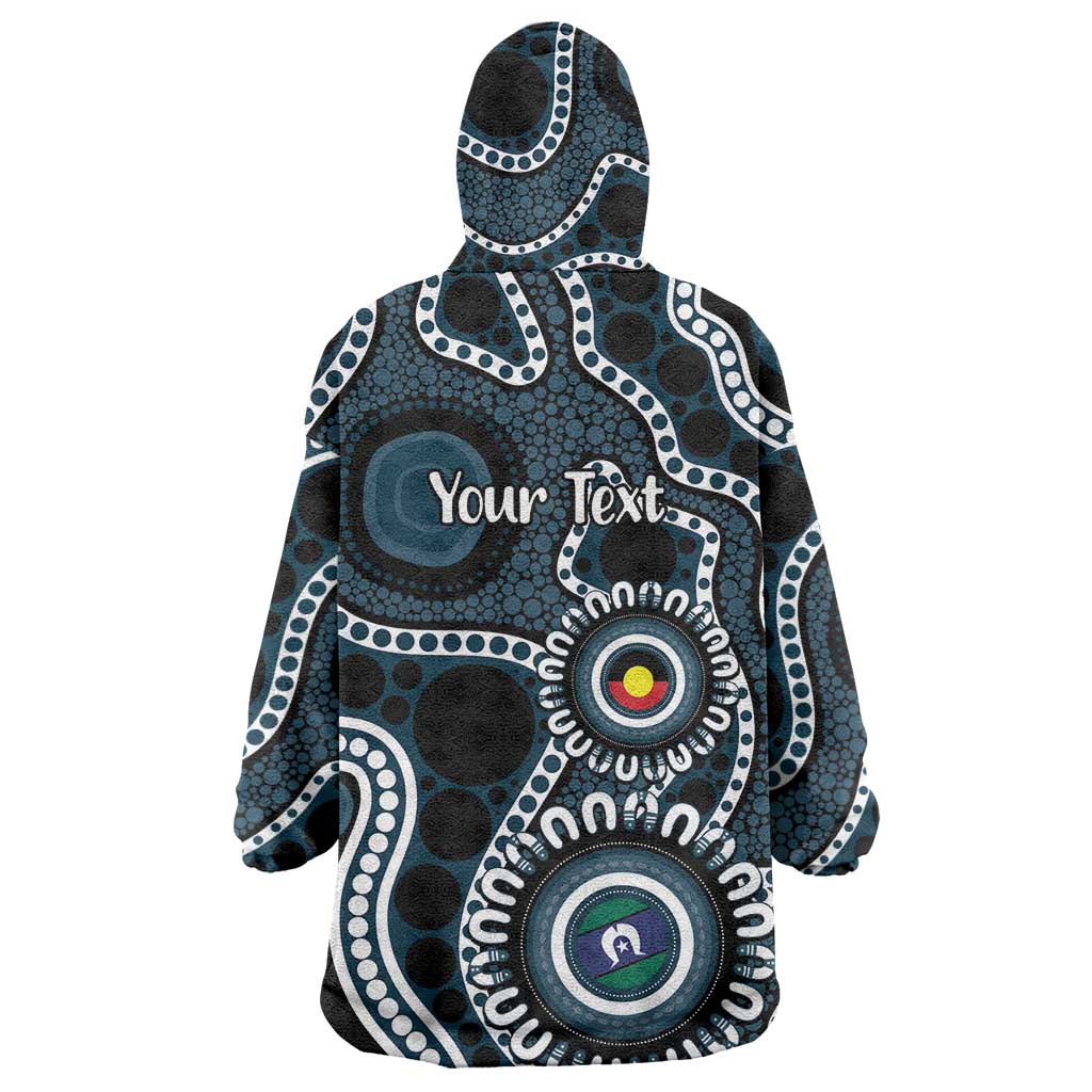 Carlton NAIDOC Week 2026 Personalised Wearable Blanket Hoodie 50 Years of Deadly Aboriginal Art