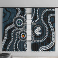 Carlton NAIDOC Week 2026 Personalised Window Curtain 50 Years of Deadly Aboriginal Art