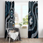 Carlton NAIDOC Week 2026 Personalised Window Curtain 50 Years of Deadly Aboriginal Art
