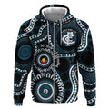 Carlton NAIDOC Week 2026 Personalised Zip Hoodie 50 Years of Deadly Aboriginal Art
