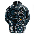 Carlton NAIDOC Week 2026 Personalised Zip Hoodie 50 Years of Deadly Aboriginal Art