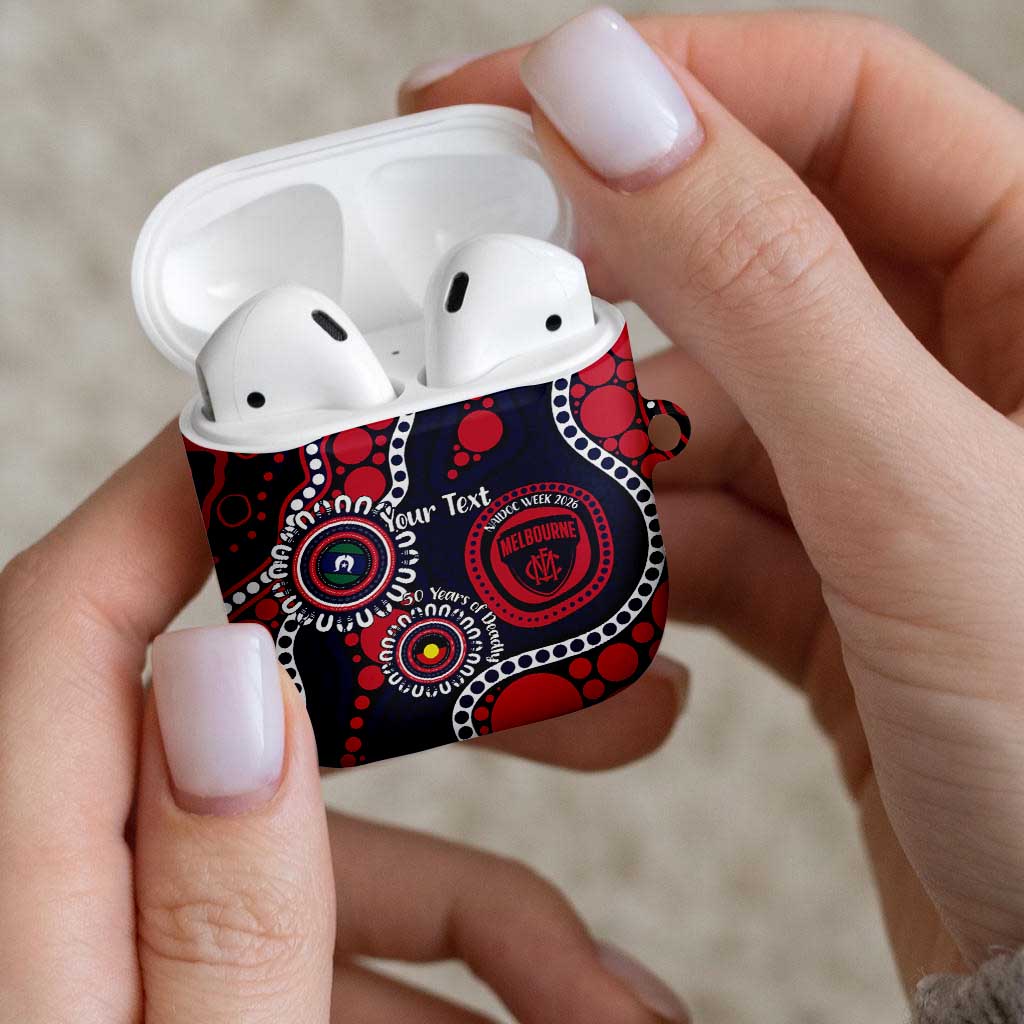 Melbourne NAIDOC Week 2026 Personalised AirPods Case 50 Years of Deadly Aboriginal Art