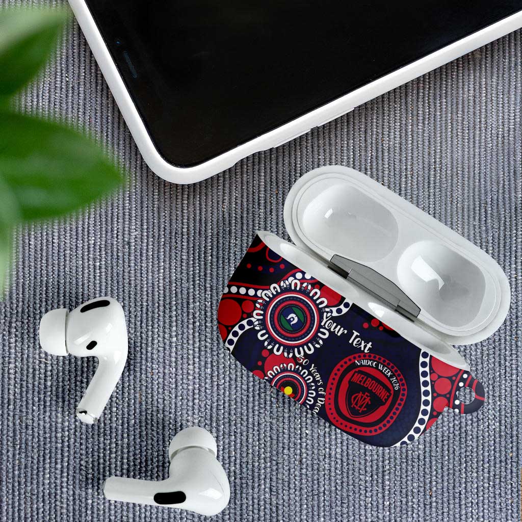 Melbourne NAIDOC Week 2026 Personalised AirPods Case 50 Years of Deadly Aboriginal Art
