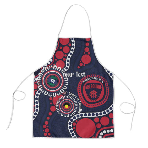Melbourne NAIDOC Week 2026 Personalised Apron 50 Years of Deadly Aboriginal Art
