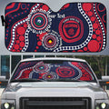 Melbourne NAIDOC Week 2026 Personalised Auto Sun Shade 50 Years of Deadly Aboriginal Art