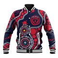 Melbourne NAIDOC Week 2026 Personalised Baseball Jacket 50 Years of Deadly Aboriginal Art
