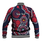 Melbourne NAIDOC Week 2026 Personalised Baseball Jacket 50 Years of Deadly Aboriginal Art