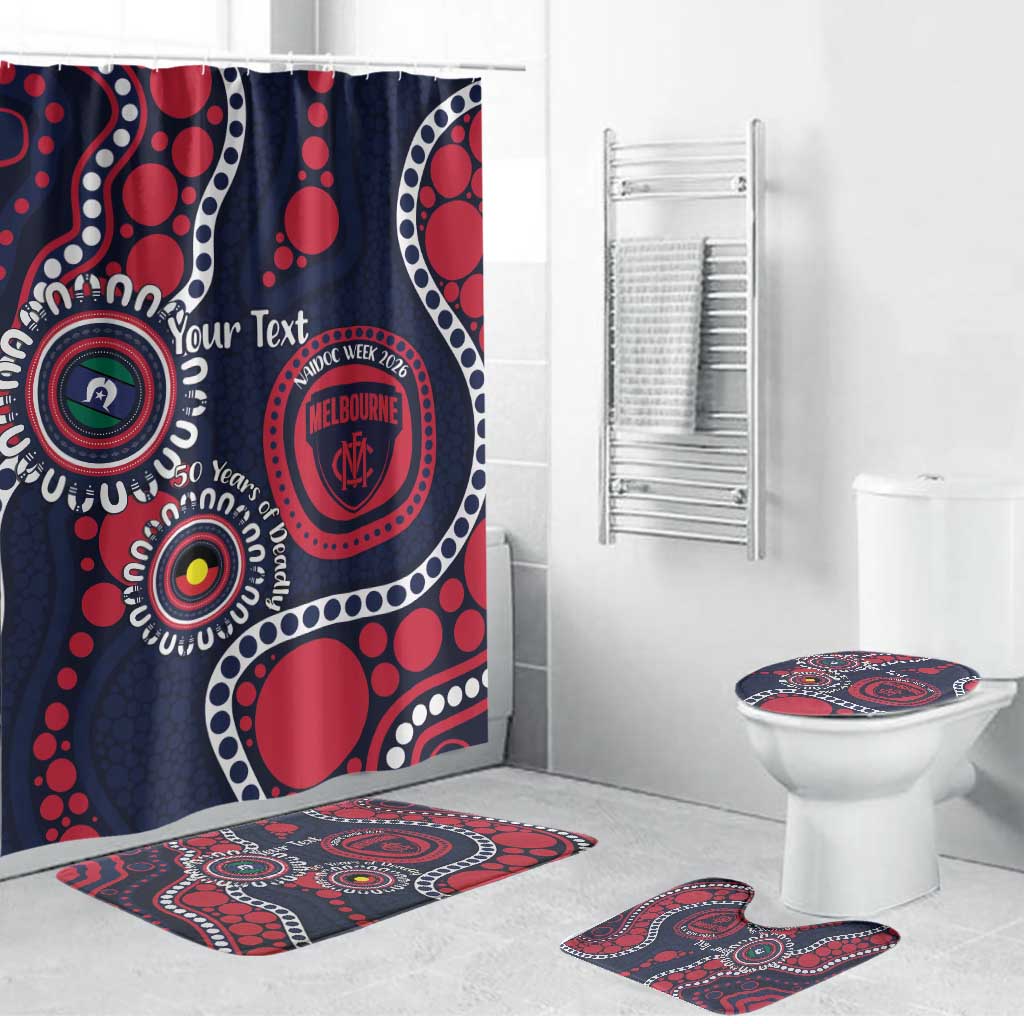 Melbourne NAIDOC Week 2026 Personalised Bathroom Set 50 Years of Deadly Aboriginal Art