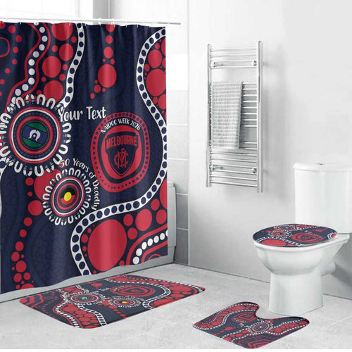 Melbourne NAIDOC Week 2026 Personalised Bathroom Set 50 Years of Deadly Aboriginal Art