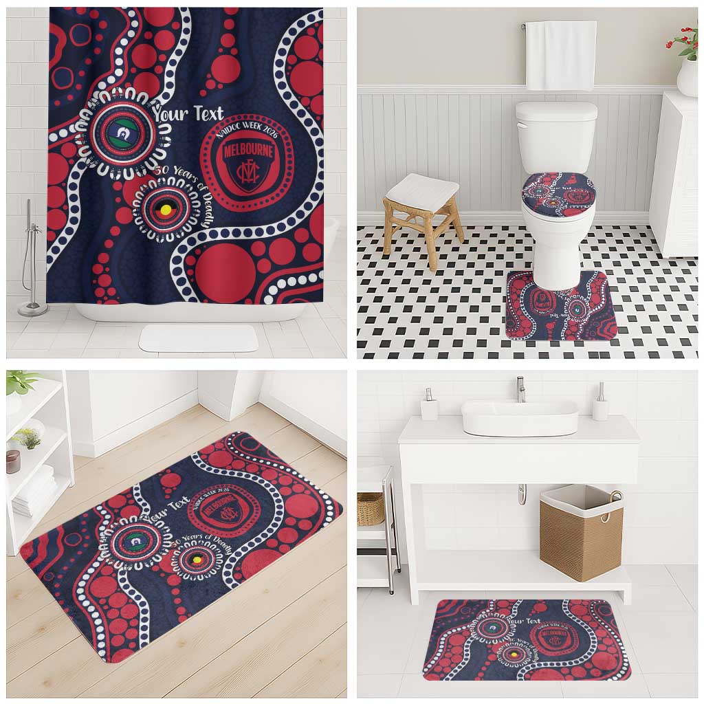 Melbourne NAIDOC Week 2026 Personalised Bathroom Set 50 Years of Deadly Aboriginal Art
