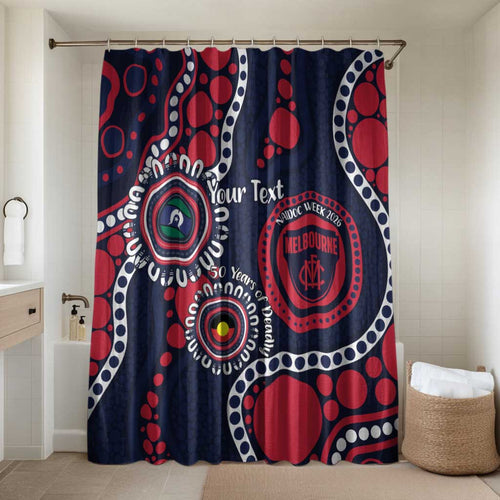 Melbourne NAIDOC Week 2026 Personalised Bathroom Set 50 Years of Deadly Aboriginal Art