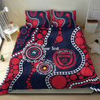 Melbourne NAIDOC Week 2026 Personalised Bedding Set 50 Years of Deadly Aboriginal Art