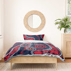 Melbourne NAIDOC Week 2026 Personalised Bedding Set 50 Years of Deadly Aboriginal Art