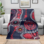 Melbourne NAIDOC Week 2026 Personalised Blanket 50 Years of Deadly Aboriginal Art