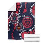 Melbourne NAIDOC Week 2026 Personalised Blanket 50 Years of Deadly Aboriginal Art
