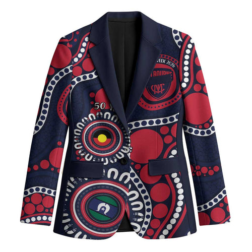 Melbourne NAIDOC Week 2026 Personalised Blazer 50 Years of Deadly Aboriginal Art