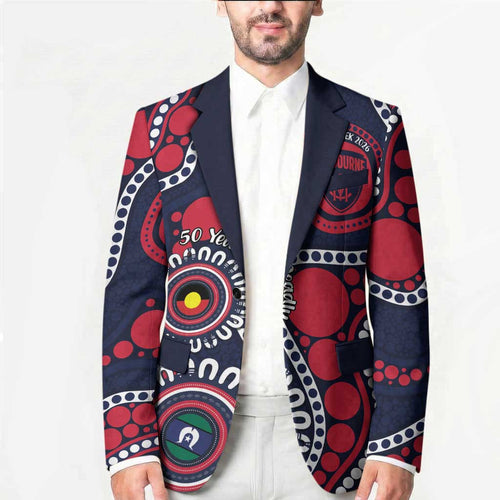 Melbourne NAIDOC Week 2026 Personalised Blazer 50 Years of Deadly Aboriginal Art