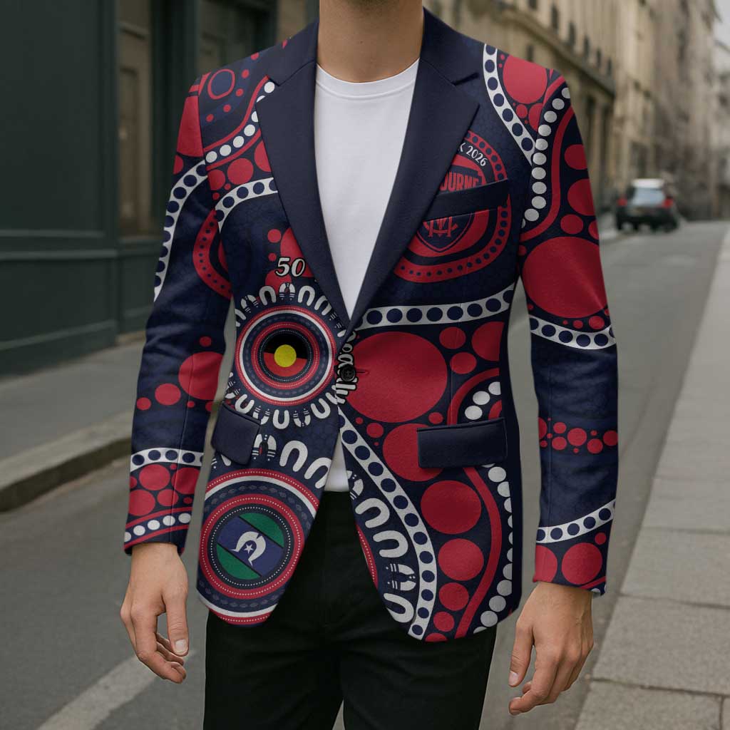 Melbourne NAIDOC Week 2026 Personalised Blazer 50 Years of Deadly Aboriginal Art