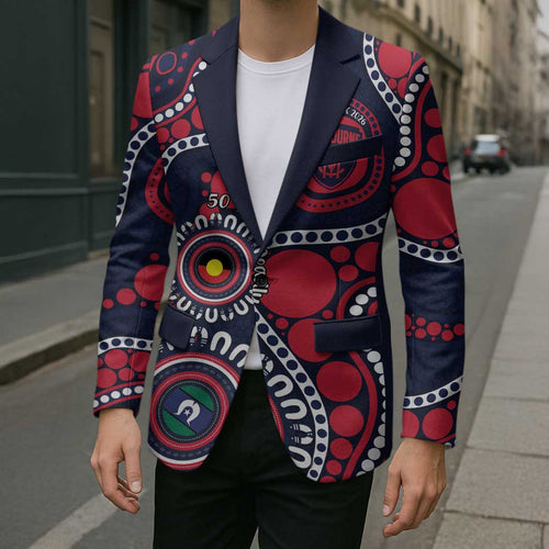 Melbourne NAIDOC Week 2026 Personalised Blazer 50 Years of Deadly Aboriginal Art