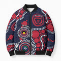 Melbourne NAIDOC Week 2026 Personalised Bomber Puffer Jacket 50 Years of Deadly Aboriginal Art