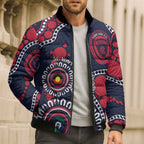 Melbourne NAIDOC Week 2026 Personalised Bomber Puffer Jacket 50 Years of Deadly Aboriginal Art