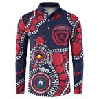 Melbourne NAIDOC Week 2026 Personalised Button Sweatshirt 50 Years of Deadly Aboriginal Art