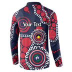 Melbourne NAIDOC Week 2026 Personalised Button Sweatshirt 50 Years of Deadly Aboriginal Art