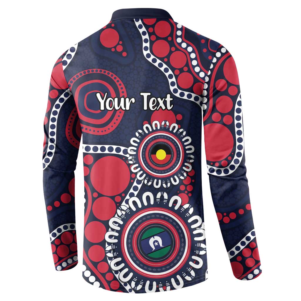 Melbourne NAIDOC Week 2026 Personalised Button Sweatshirt 50 Years of Deadly Aboriginal Art