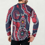 Melbourne NAIDOC Week 2026 Personalised Button Sweatshirt 50 Years of Deadly Aboriginal Art