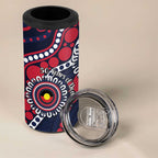 Melbourne NAIDOC Week 2026 Personalised 4 in 1 Can Cooler Tumbler 50 Years of Deadly Aboriginal Art