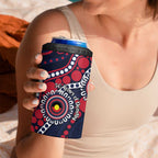 Melbourne NAIDOC Week 2026 Personalised 4 in 1 Can Cooler Tumbler 50 Years of Deadly Aboriginal Art