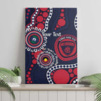 Melbourne NAIDOC Week 2026 Personalised Canvas Wall Art 50 Years of Deadly Aboriginal Art