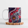 Melbourne NAIDOC Week 2026 Personalised Ceramic Mug 50 Years of Deadly Aboriginal Art