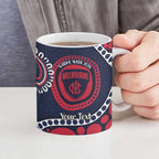 Melbourne NAIDOC Week 2026 Personalised Ceramic Mug 50 Years of Deadly Aboriginal Art