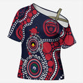 Melbourne NAIDOC Week 2026 Personalised Cross Shoulder Shirt 50 Years of Deadly Aboriginal Art