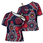 Melbourne NAIDOC Week 2026 Personalised Cross Shoulder Shirt 50 Years of Deadly Aboriginal Art