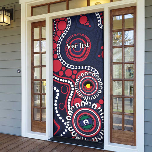 Melbourne NAIDOC Week 2026 Personalised Door Cover 50 Years of Deadly Aboriginal Art