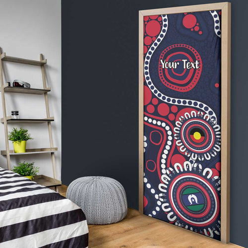 Melbourne NAIDOC Week 2026 Personalised Door Cover 50 Years of Deadly Aboriginal Art