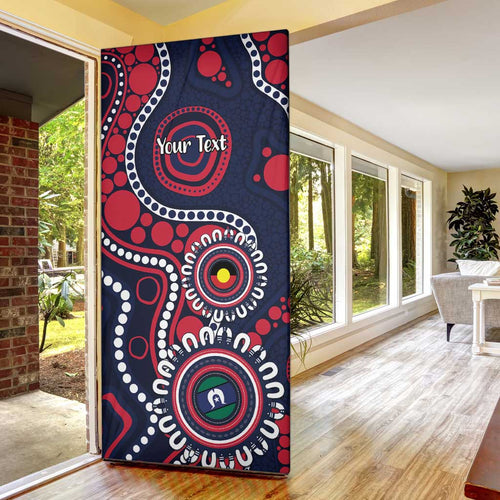 Melbourne NAIDOC Week 2026 Personalised Door Cover 50 Years of Deadly Aboriginal Art