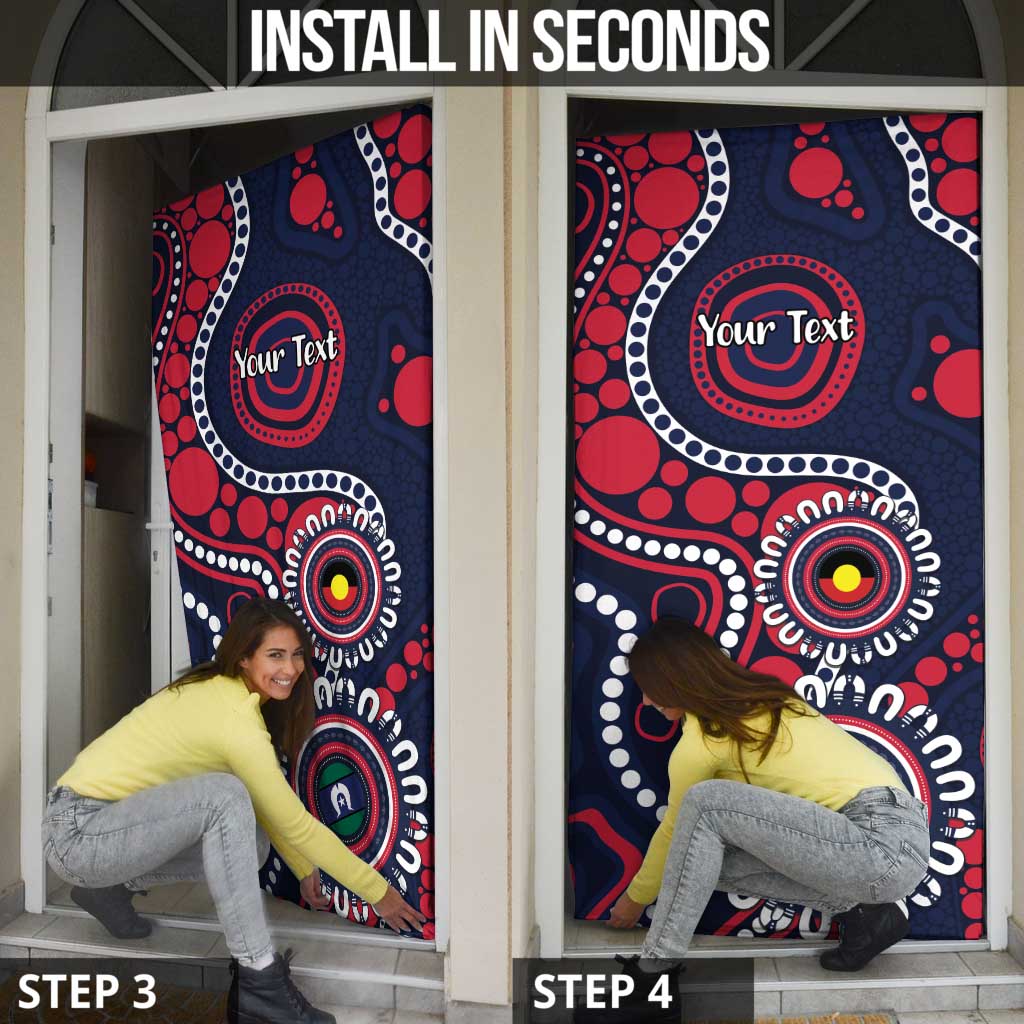 Melbourne NAIDOC Week 2026 Personalised Door Cover 50 Years of Deadly Aboriginal Art
